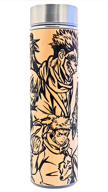 Kaisen - Bamboo Insulated Thermos Bottle - FREE Tea Diffuser Included