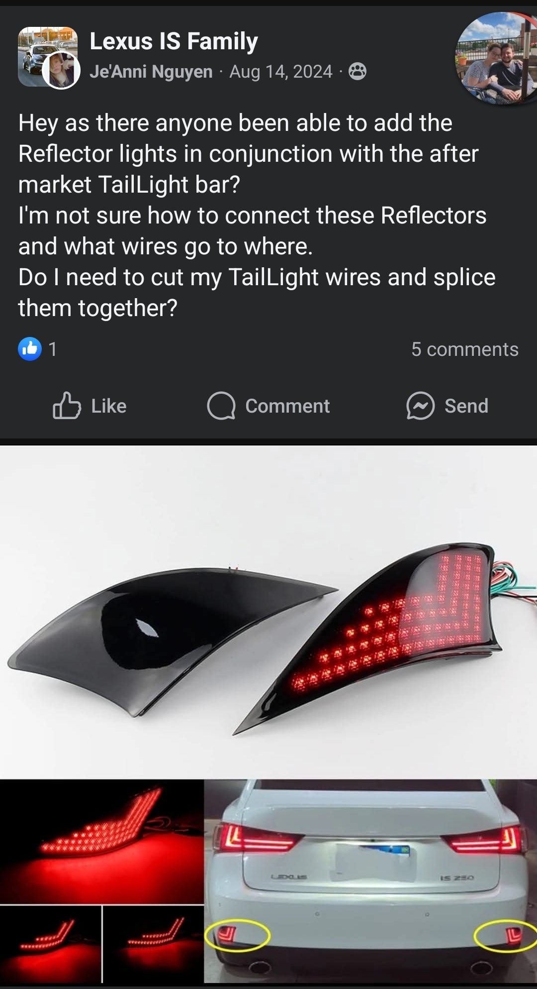 LEXUS LED HEATED CARBON STEERING WHEEL