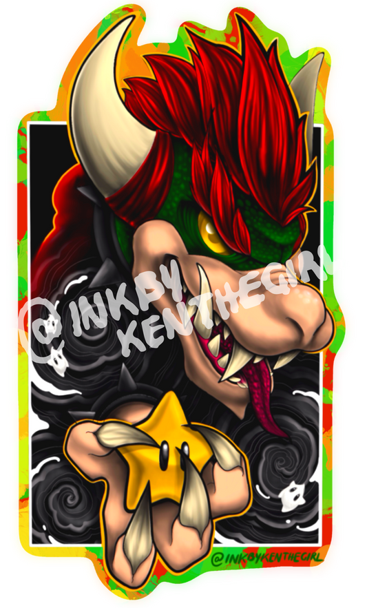 BIG BOSS STICKER| KEN THE GIRL COLLAB