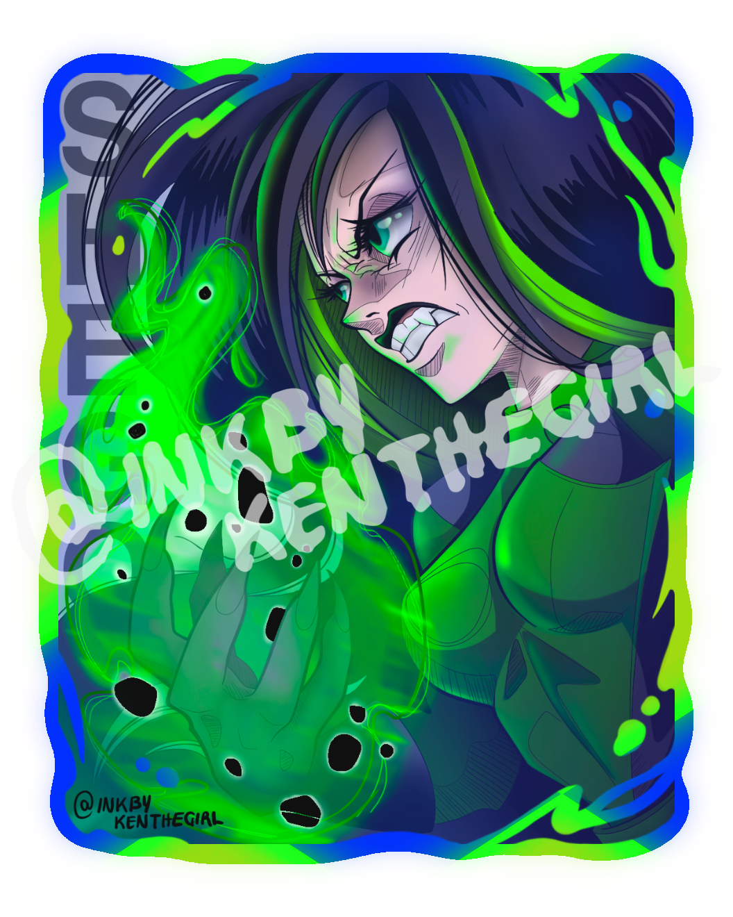KEN-POSSIBLE STICKER| KEN THE GIRL COLLAB