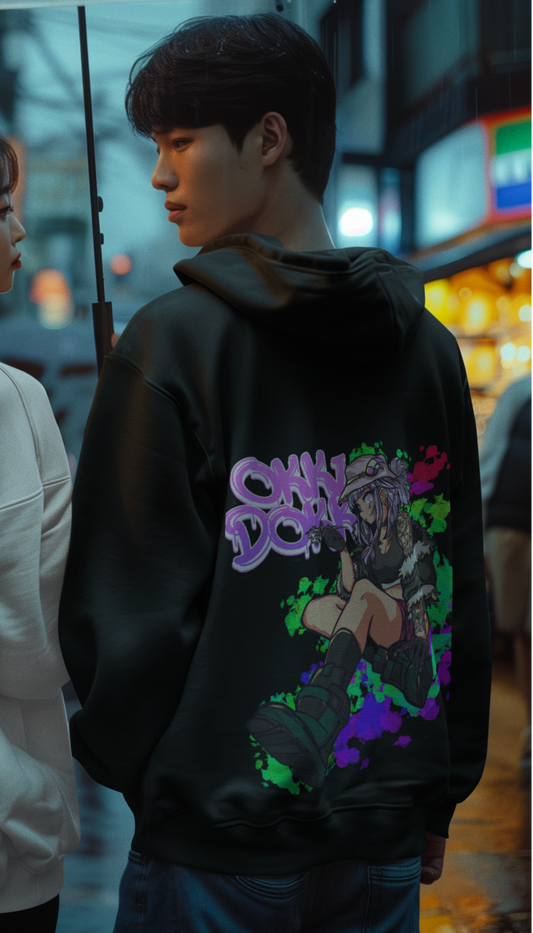OKKI DOKKI - HOODIE (BLACK)