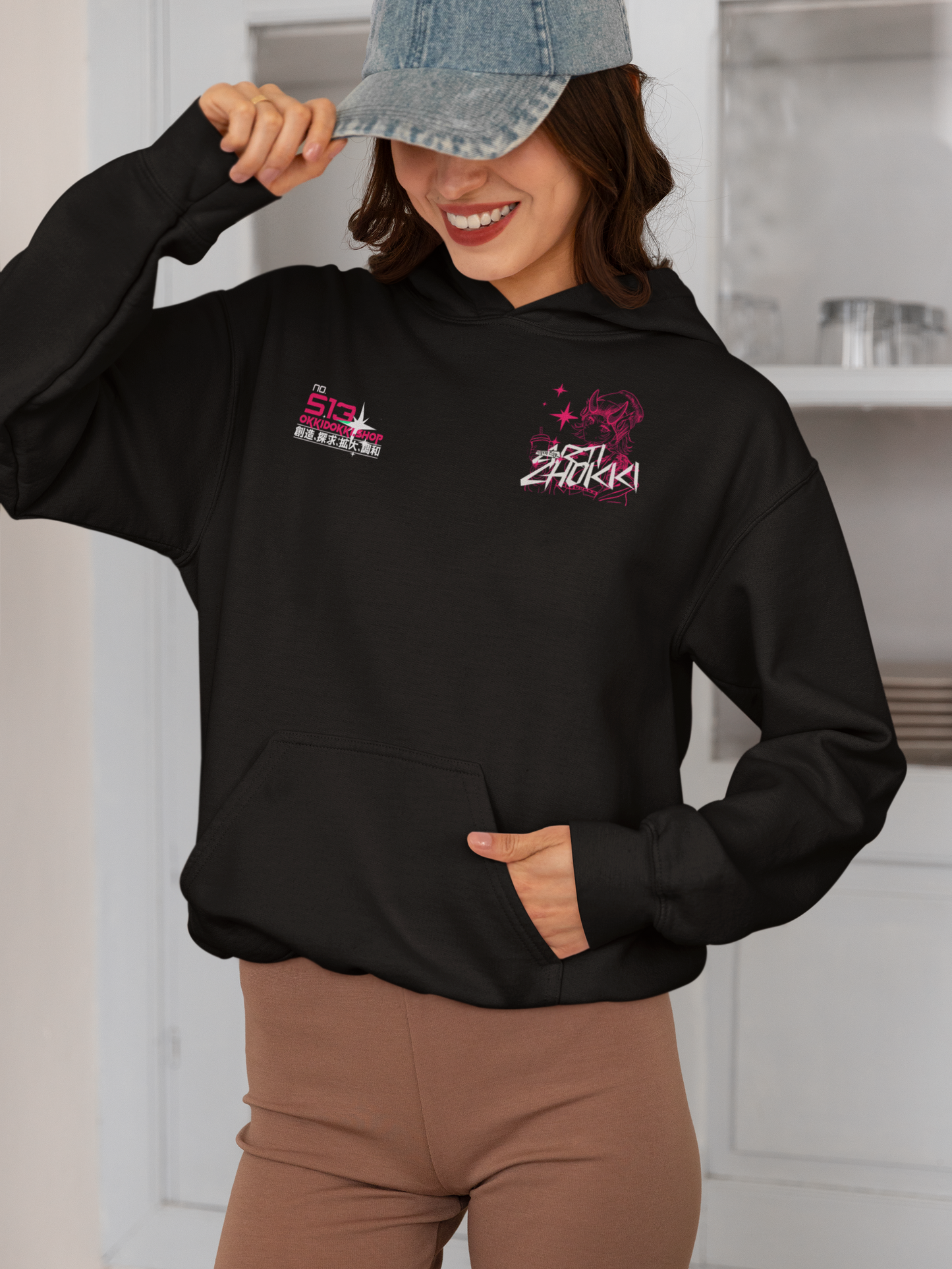 BOBA GIRL - HOODIE | LIMITED TIME Free Temp Tattoos and Stickers