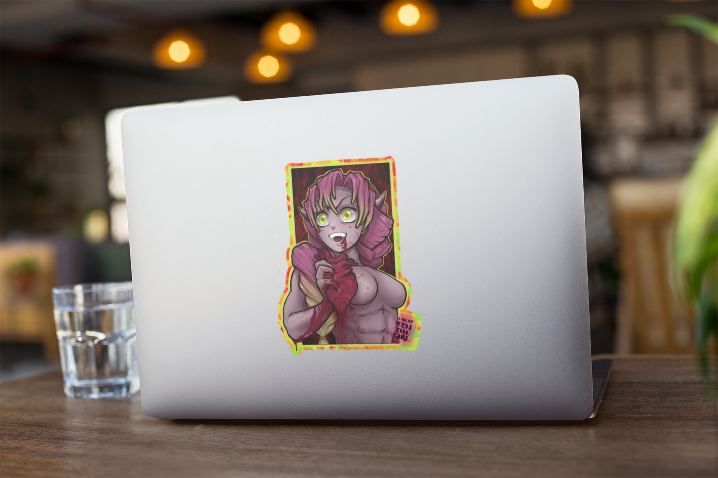 HASHIRA OF LOVE STICKER | KEN THE GIRL COLLAB