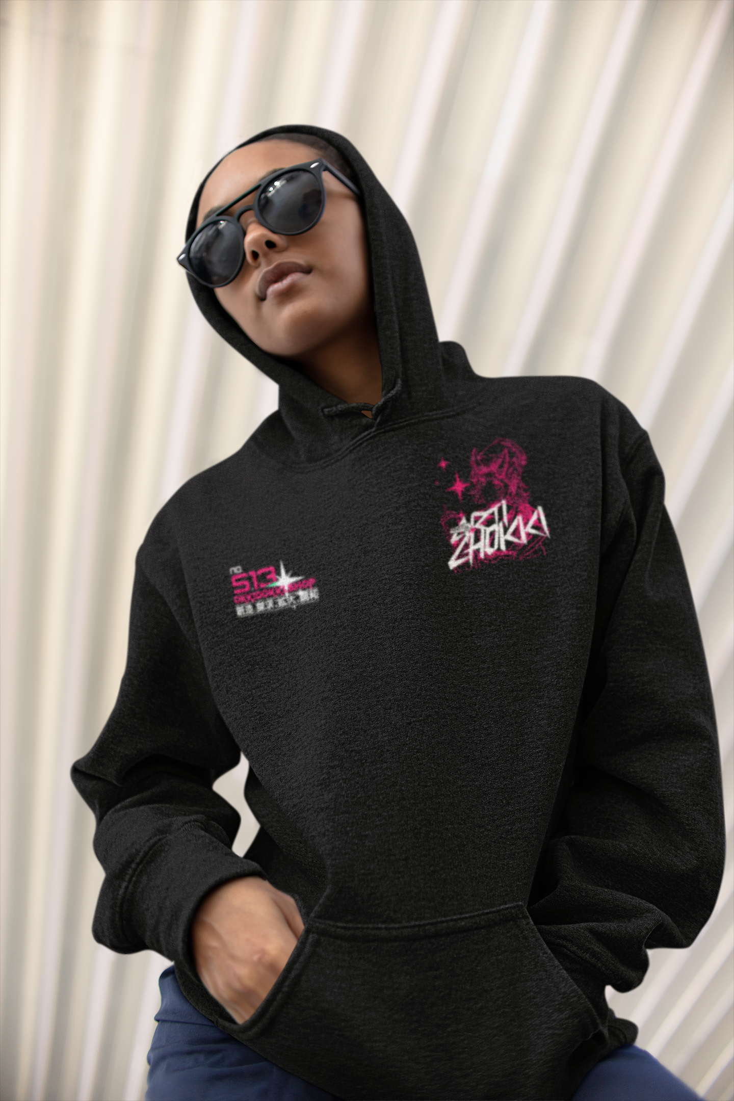BOBA GIRL - HOODIE | LIMITED TIME Free Temp Tattoos and Stickers