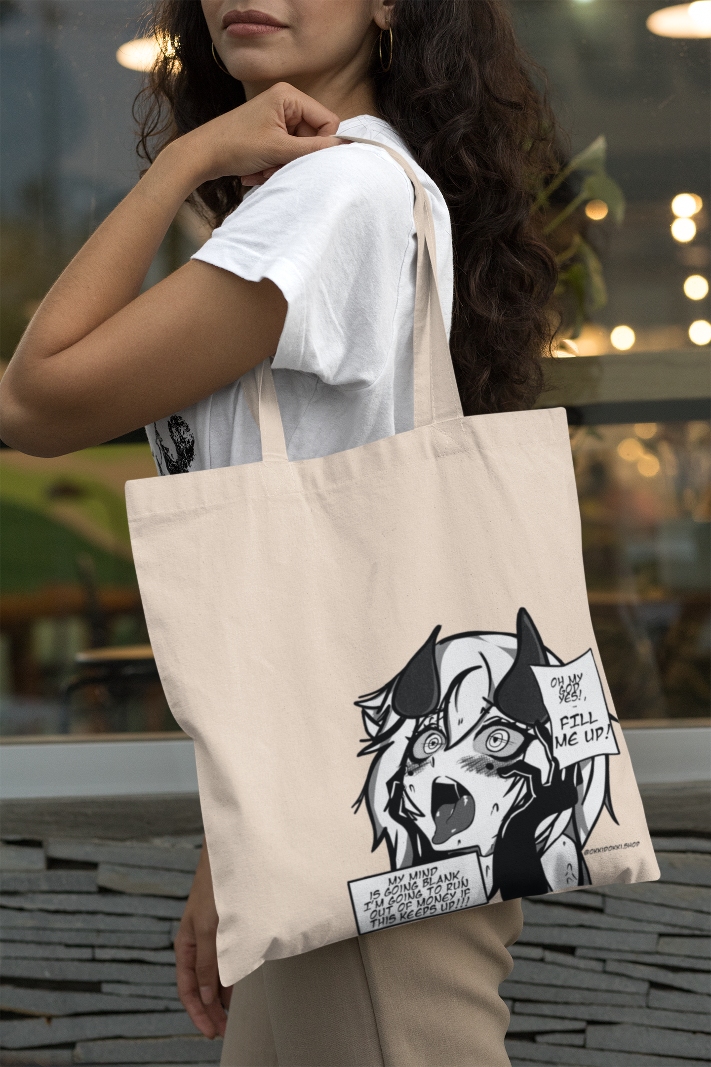 FILL ME UP - TOTEBAG