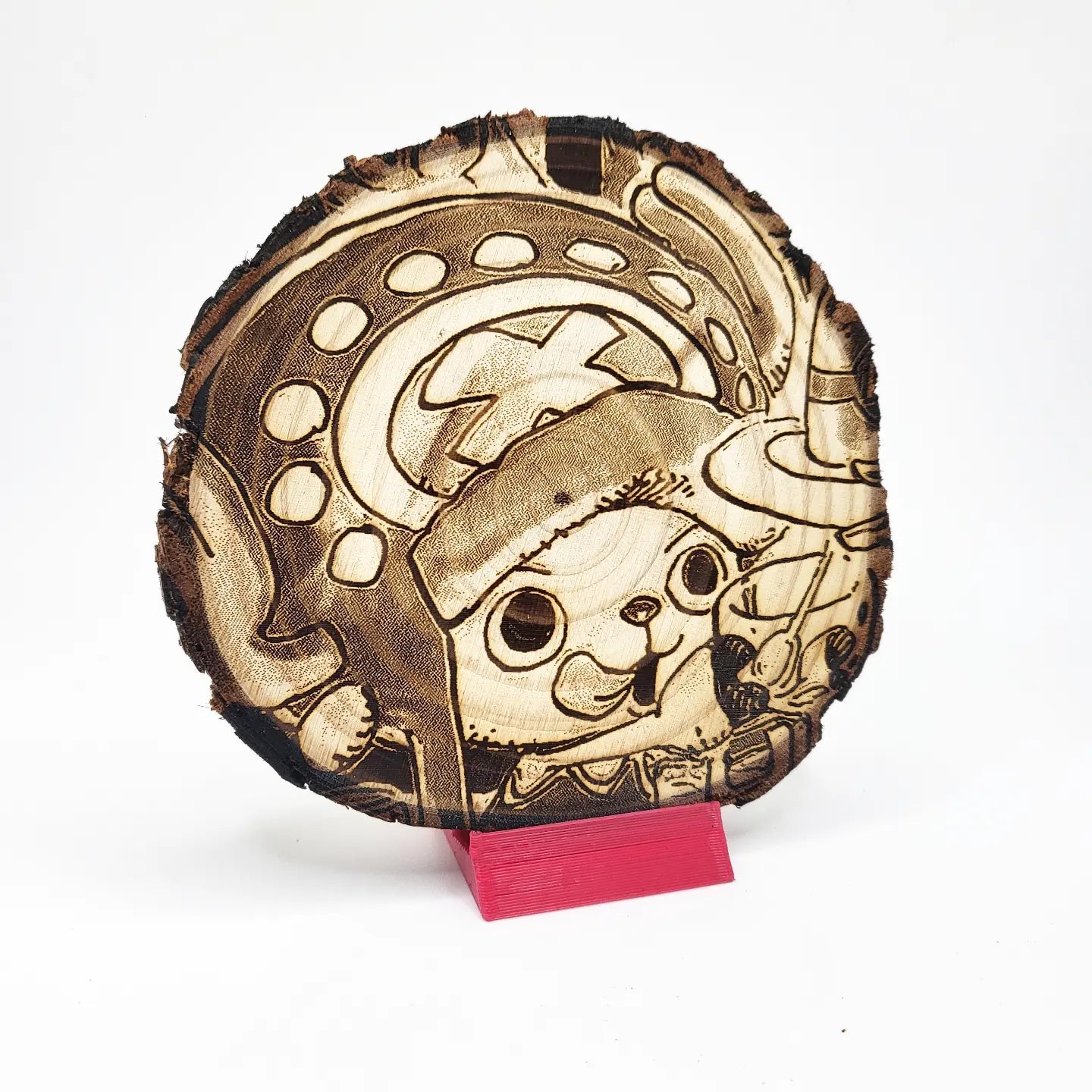 HungryChopper - WoodArts! Functional Coaster | w/ Free Stand