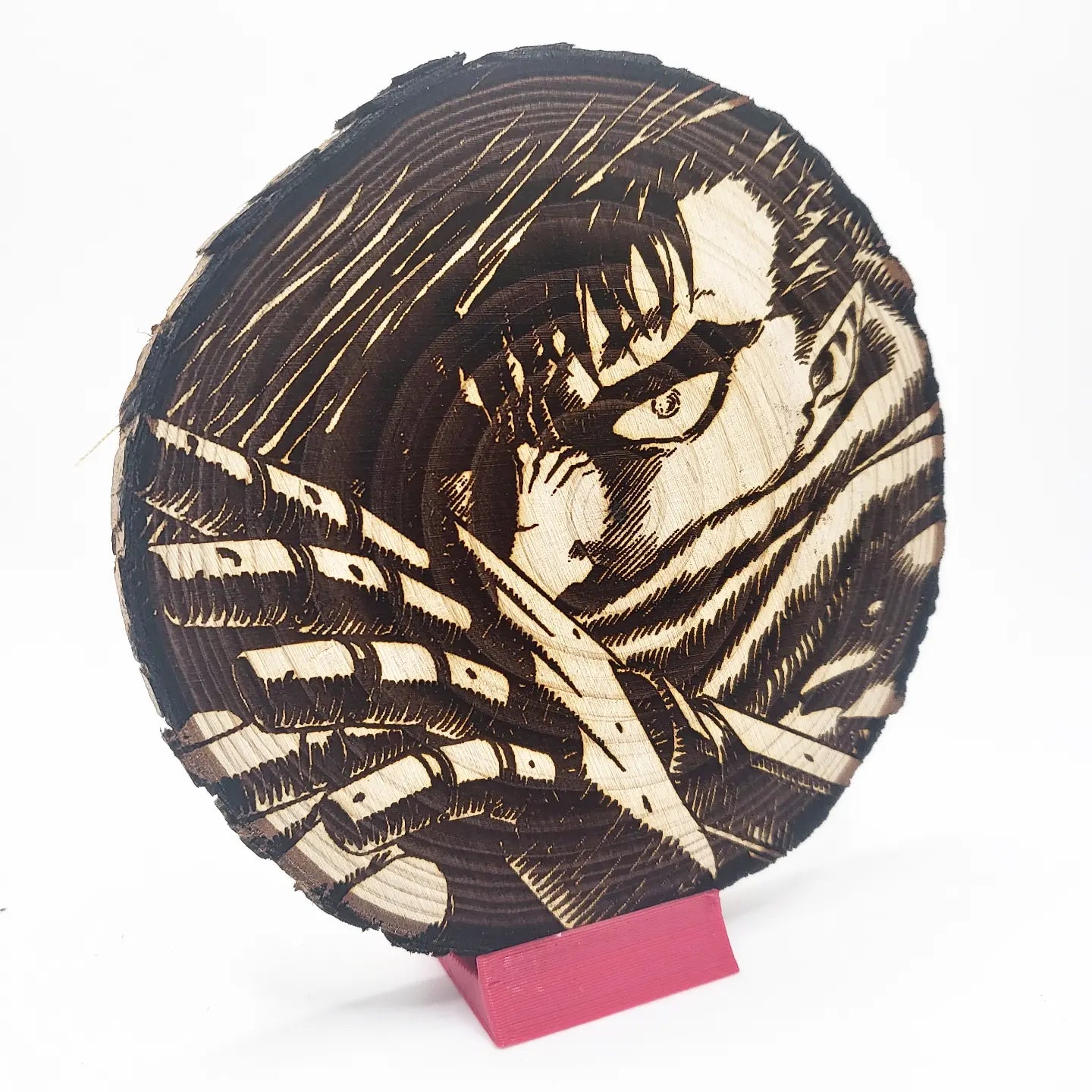 Guts Gaze - WoodArts! Functional Coaster | w/ Free Stand