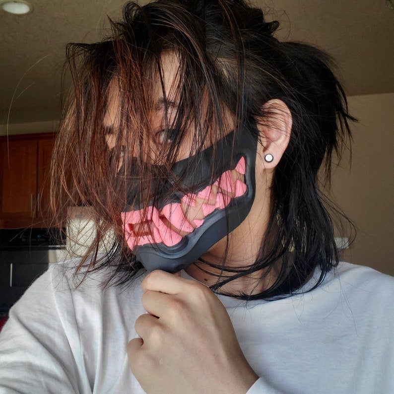 Samurai CYBERPUNK Style Mask - Custom Fitted