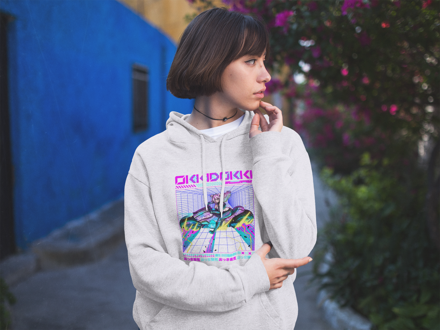 CyberPunk Okki | Hoodie & HoodieDress