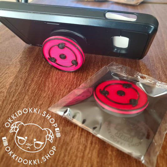 Sharingan Style - POP! Phone Stand w/ Free Wood Keychain