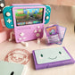 Lavender - Nintendo Switch LITE - BMO Dock | w/ Limited Time Free Holographic Adoption Training Card + Free Display Face