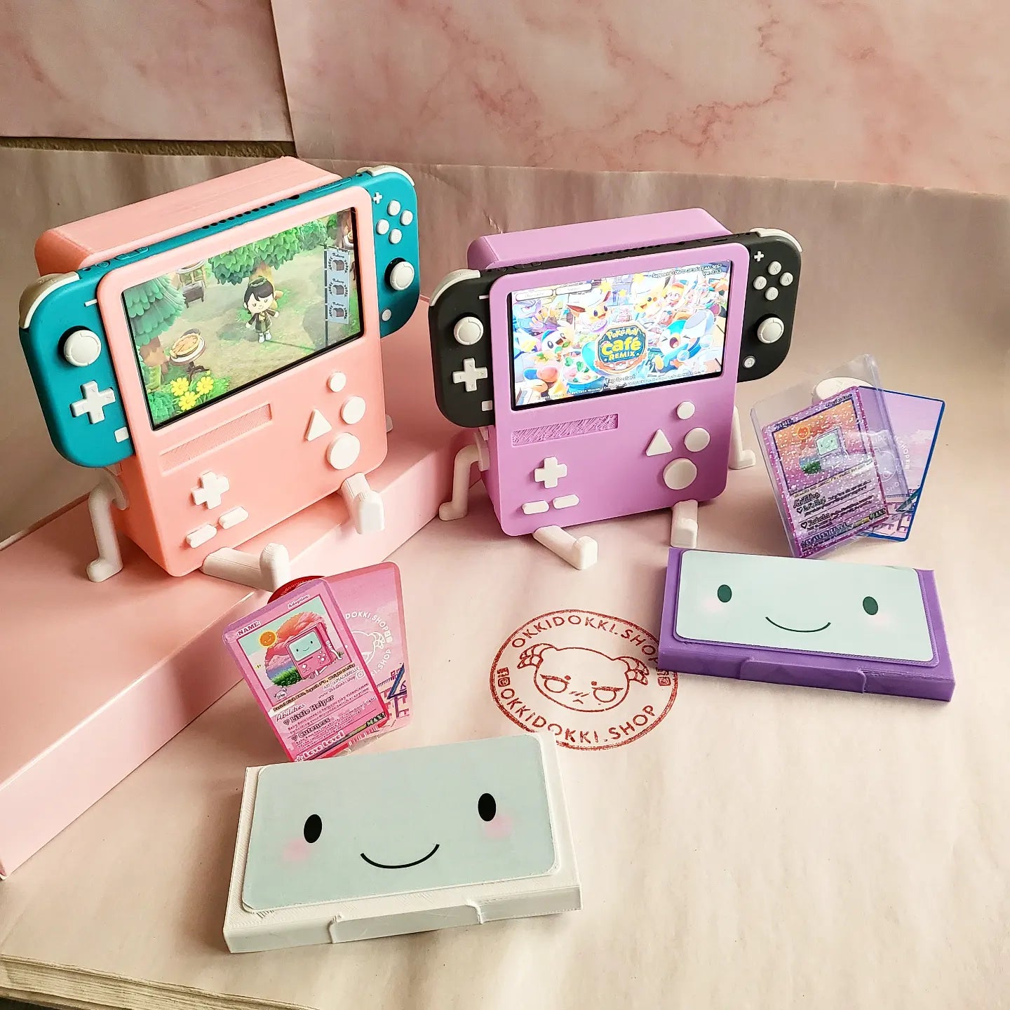 Lavender - Nintendo Switch LITE - BMO Dock | w/ Limited Time Free Holo –  OkkiDokkishop