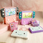 Pastel Pink - Nintendo Switch LITE - BMO Dock | w/ Limited Time Free Holographic Adoption Training Card + Free Display Face