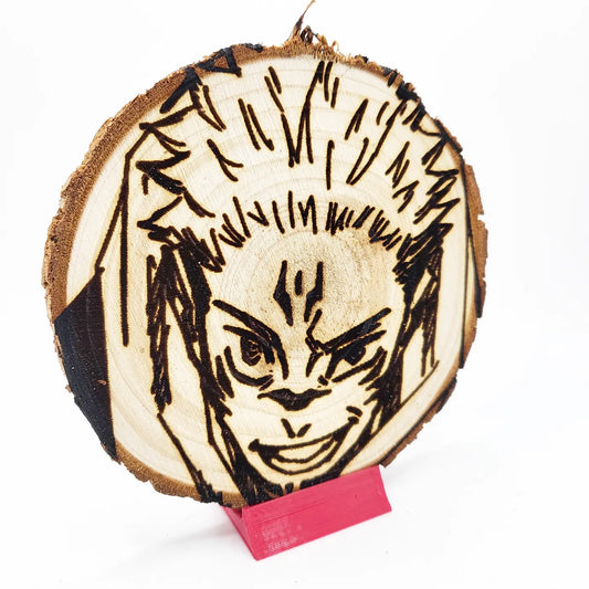 Sakuna Laugh - WoodArts! Functional Coaster | w/ Free Stand