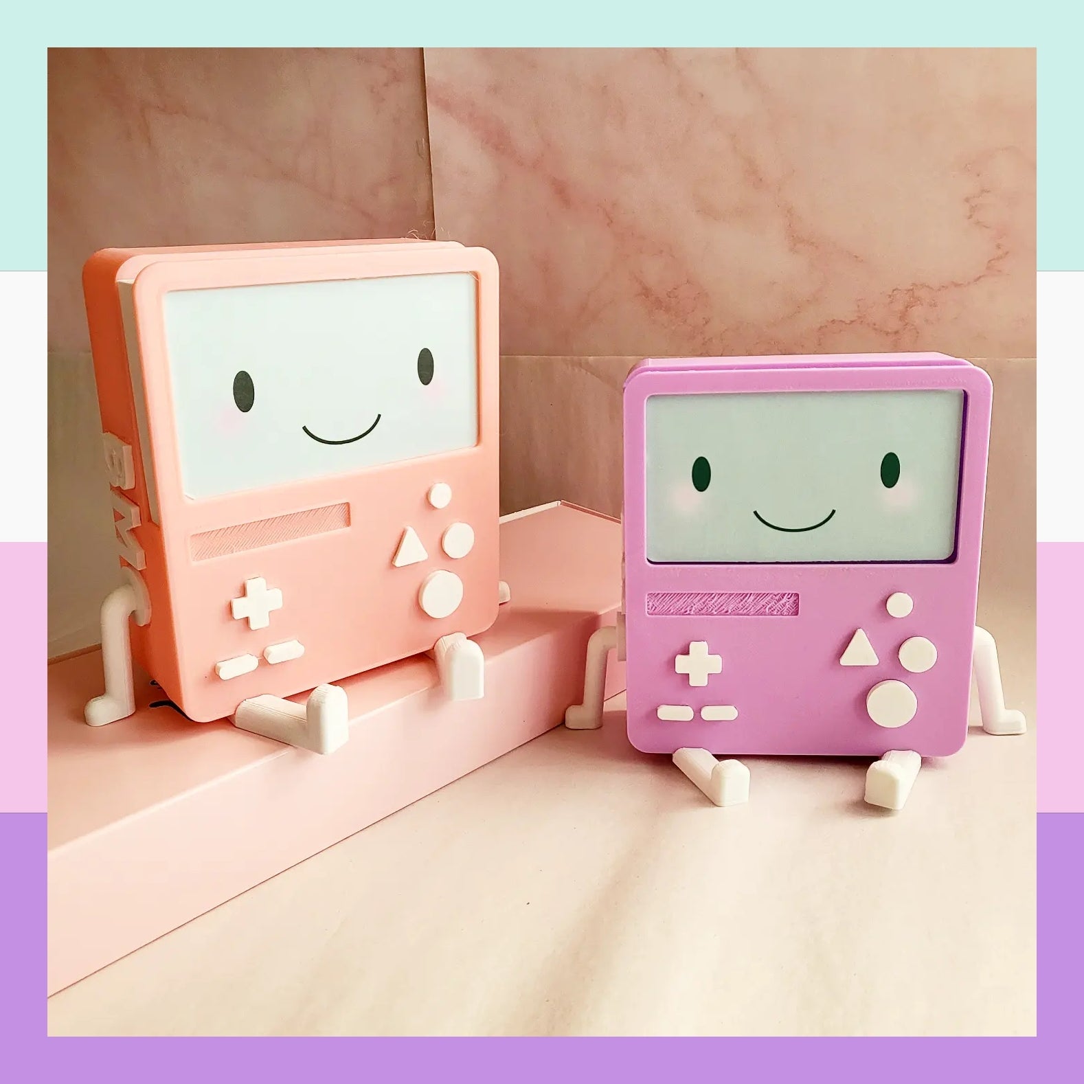 Pastel Pink - Nintendo Switch LITE - BMO Dock | w/ Limited Time Free H –  OkkiDokkishop