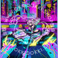 2 YEAR ANNIVERSARY - Cyber Okki 12×18 Premium Print