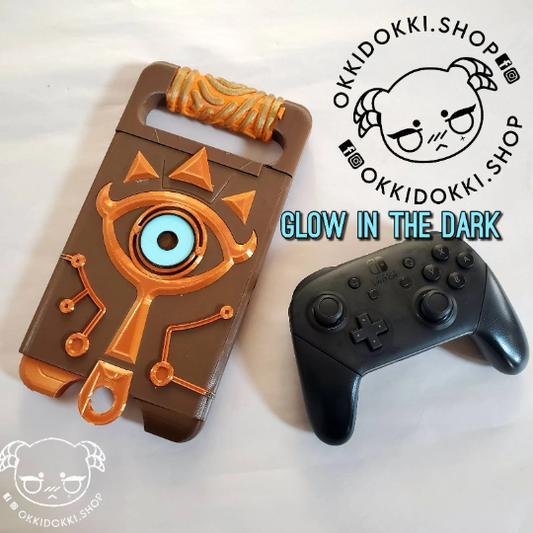 Nintendo Switch CASE | Copper Breath of the Wild SheikahSlate | Working Game accurate representation