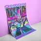 2 YEAR ANNIVERSARY - Cyber Okki 12×18 Premium Print